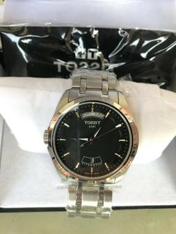 TISSOT COUTURIER AUTOMATIC Day-Date 44 mm nero Men's Watch c