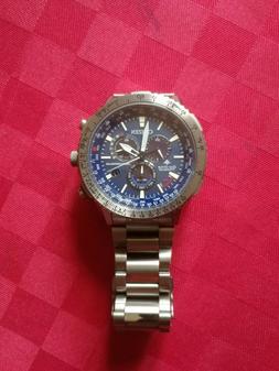 Citizen Crono Pilot Super Titanio Radiocontrollato CB5010-81