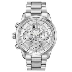 BULOVA CRONO UOMO SUTTON BIG DATE BIANCO 96B318 &euro; 329,oo