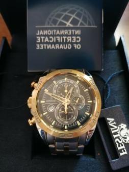 Cronografo Acciaio Oro Festina