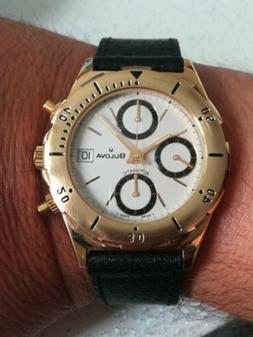 Cronografo automatico BULOVA movimento svizzero ETA Valjoux 