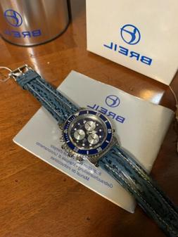 Cronografo BREIL MANTA ORIGINALE Nuovo CHRONO ALARM CARTELLI