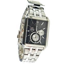 Cronografo Orient Uomo al quarzo in acciaio Japan Gruppo Sei