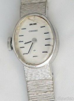 Seiko da Donna Vintage Meccanico Color Argento Petite Vento 