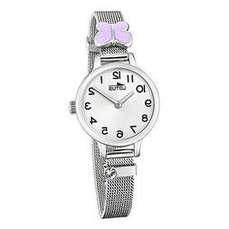 O Elegante 18660/3 Acciaio Inox Polso Junior Argento