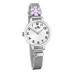 O Elegante 18661/3 Acciaio Inox Polso Junior Argento