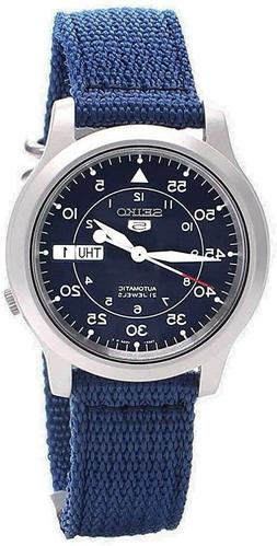 O Da Uomo Automatico Militare Seiko 5 Con Cinturino In Nylon