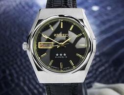 Da Uomo Citizen HMC 38mm Giorno Data Automaticc, C 1970s Gia
