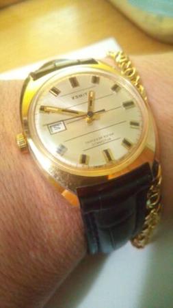 Timex Day Automatico Gold Fillied