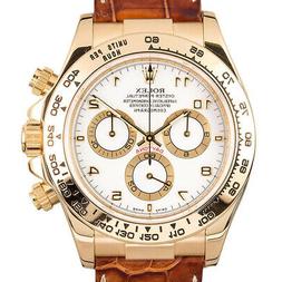 Rolex Daytona 116518 Uomo Giallo Oro Automatico Bianco 1 Ann