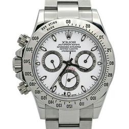Rolex Daytona 116520 Uomo Acciaio Inox Automatico Bianco 1 A
