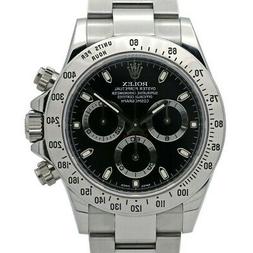 Rolex Daytona 116520 Uomo Acciaio Inox Automatico Nero 1 Ann