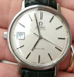 Omega de ville in acciaio automatico.