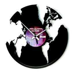 O In Vinile Silenzioso A Forma Di Mondo / Terra / Planisfero