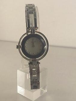 Donna Bulova 96L159 Acciaio Inox Bracciale W/ Metallizzato R