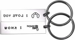 LParkin Donna Coppia Regali per Lui e lei i di Nozze Ti Amo 