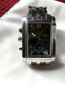 O Donna Longines Dolce Vita, Quadrante Blu, Rettangolare,cro