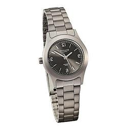 O Polso Nero Grigio Da In Titanio - Quarzo Urf856