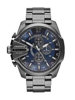 DIESEL DZ4329 Uomo 51mm Acciaio Acciaio Blu Grigio Scuro Qua