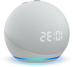 Amazon Echo Dot 4th Generation Smart Speaker with Clock and 