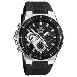 Casio edifice EF-552-1AVEF da Uomo, Con Cronometro, IN Accia