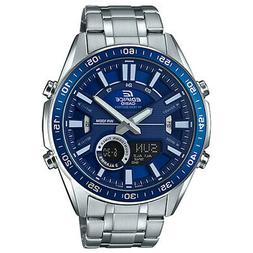 Casio edifice EFV-C100D-2AVEF da Uomo, IN Acciaio Con 30 Ric