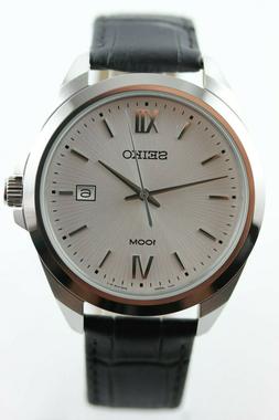 O Da Uomo Con Data 42mm Cinturino In Pelle Quarzo Sur283p1