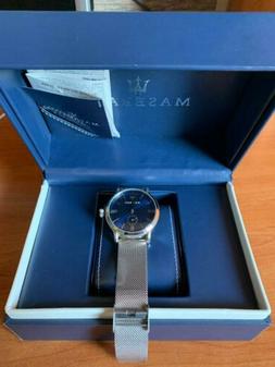 Maserati EPOCA 3H QUADRANTE BLU UOMO WATCH