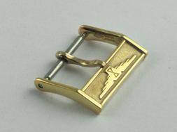 FIBBIA LONGINES LAMINATA ORO 16 mm BUCKLE LONGINES 16 mm GOL