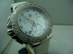 TAG HEUER FORMULA 1 LADY STEEL DIAMONDS CHRONO DIVER 200 MT.
