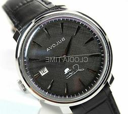 Bulova Frank Sinatra Special Pelle Nero Automatico BU96B360