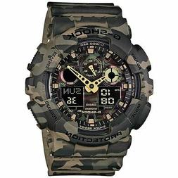 CASIO  G-SHOCK CAMOUFLAGE GA-100CM-5AER UOMO NUOVO DA CONCES
