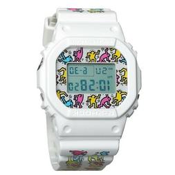 CASIO G-Shock DW-5600 KEITH HARING WHITE Version