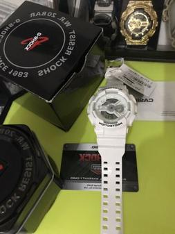 Casio G-SHOCK GA 110gb Cassa Plastica Bianco Lucido , Glossa