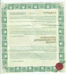 Rolex Garanzia In Bianco ORIGINALE Daytona Oyster GMT Master