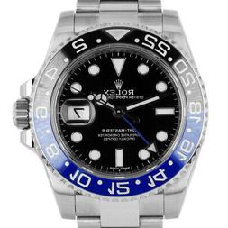 Rolex Gmt Master II 116710 Uomo Acciaio Inox Automatico Nero