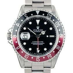 Rolex Gmt Master II 16710 Uomo Acciaio Inox Automatico Nero 