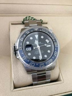 Rolex GMT Master II Batman New ref.116710 BLNR full set, all