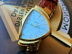 HAMILTON GOLD pl. VENTURA 6338 Oversize NOS fondo di magazzi