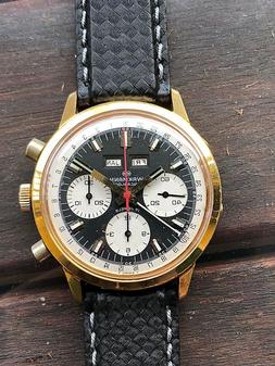 GRANDE WAKMANN 39 MM CRONO TRICOMPAX COMPLICATO VALJOUX 730 