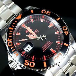 Invicta Grande Diver Rosso Superluminova Svizzero Fatto SW20