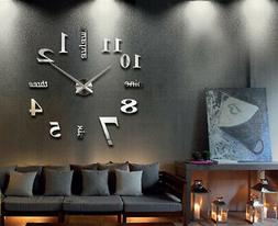 O Da Parete 3d Numero Adesivo Specchio Arte Decorazioni Casa