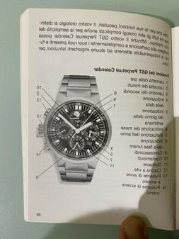 IWC GST Cronografo calendario perpetuo ref. 3756 istruzioni 