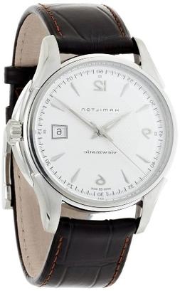 Hamilton Men's H32515535 Jazzmaster Analog Display Brown Wat