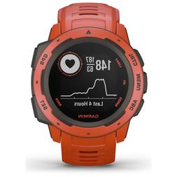Garmin Instinct, Rugged Outdoor Watch with GPS, Features GLO