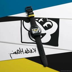 🔴 Swatch Keith Haring Disney  MICKEY BLANC SUR NOIR -  Ne