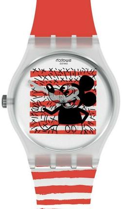 🔴 Swatch Keith Haring Disney  MICKEY MOUSE MARINIERE - Ge