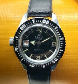 King De Luxe Sport vintage 1970 lady&rsquo;s &ldquo; diver&rdquo; submar