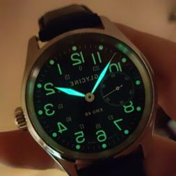 Glycine KMU 48 Military Oversized Mens Watch ⌚