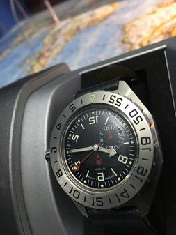Vostok Komandirskie  final edition military watch GMT Automa